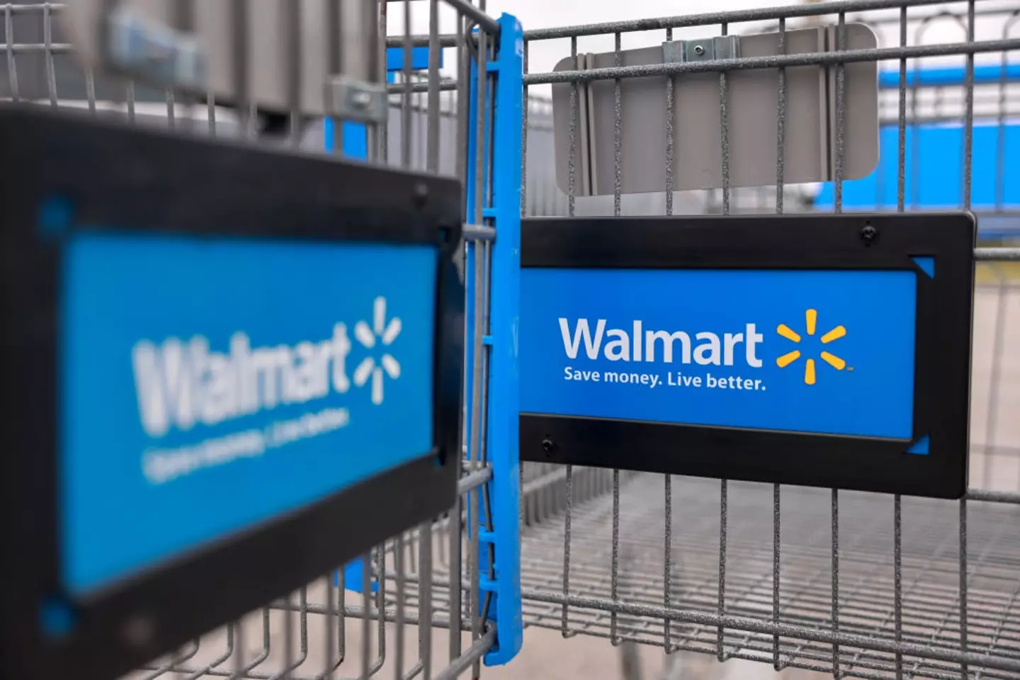 Walmart has just unveiled its new rebrand (Joe Raedle / Staff / Getty Images)