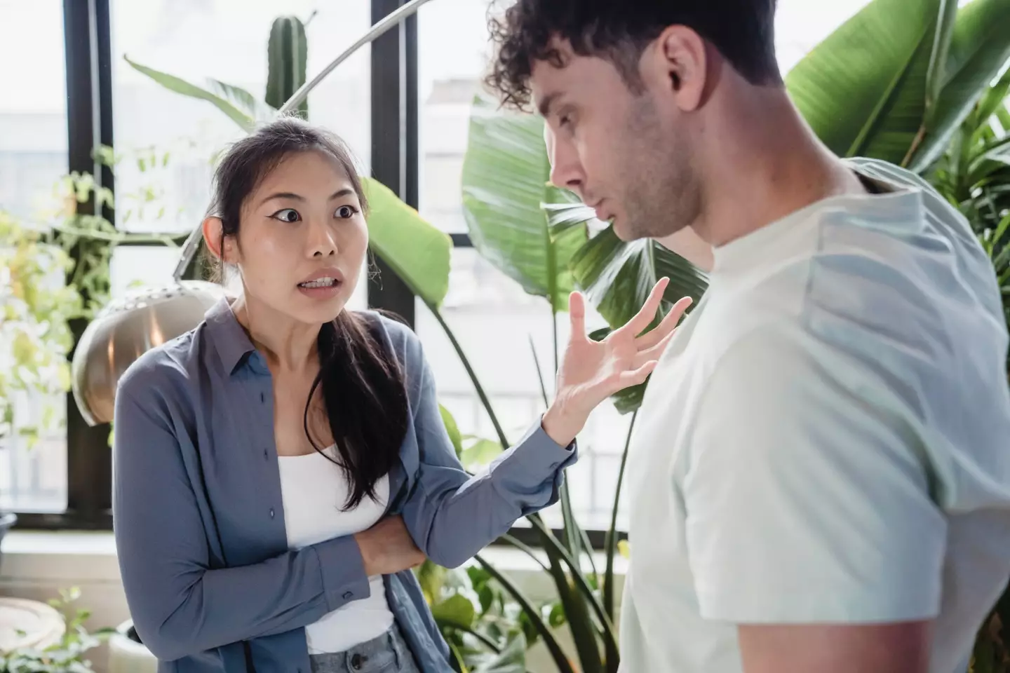 The woman was left feeling 'mortified' (stock image).