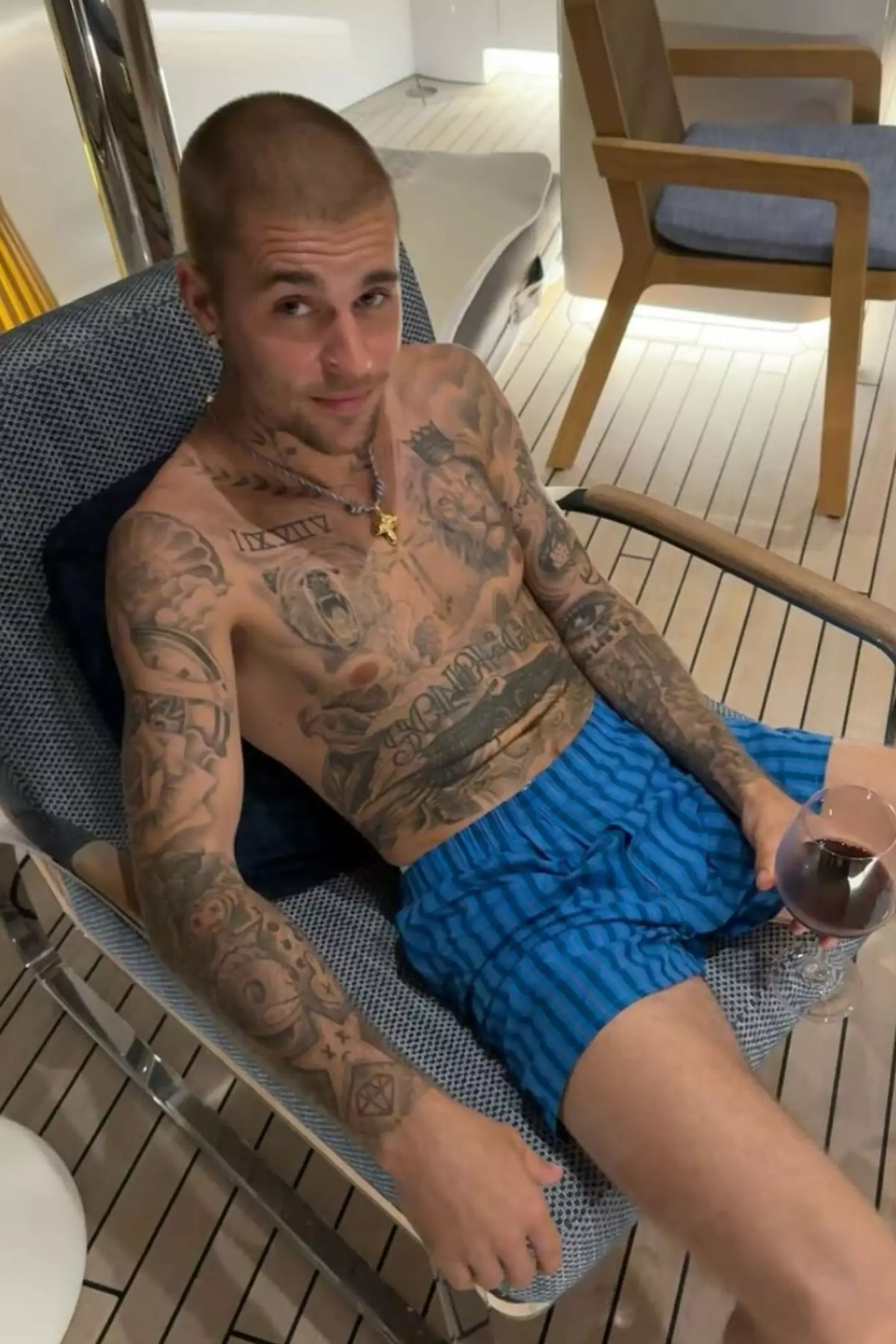 The star recently released his seventh studio album, Swag (Instagram/@lilbieber)