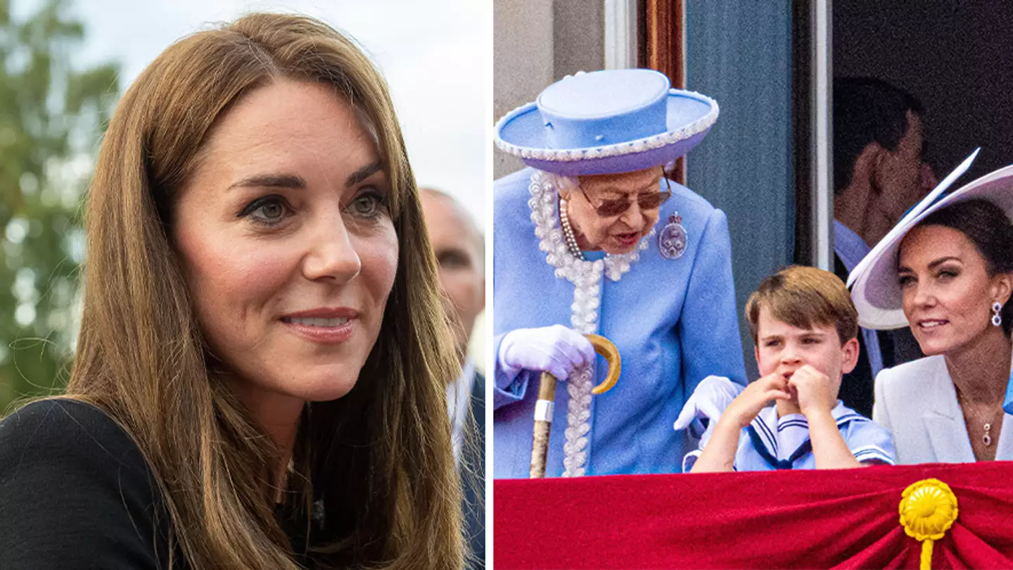 Kate Middleton shares heartbreaking words Prince Louis said after learning the Queen had died