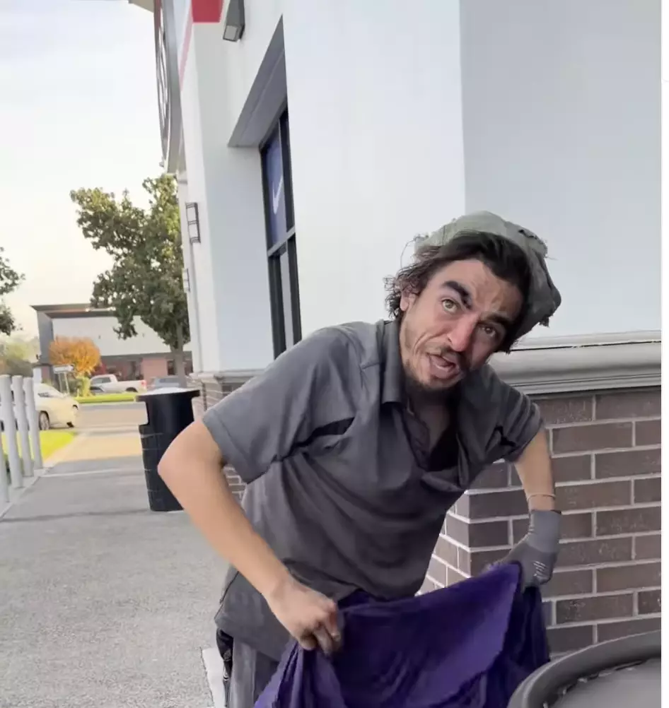 Tylor Chase is now receiving hospital treatment following a surge of support from fans (tiktok / @danielcurtislee)