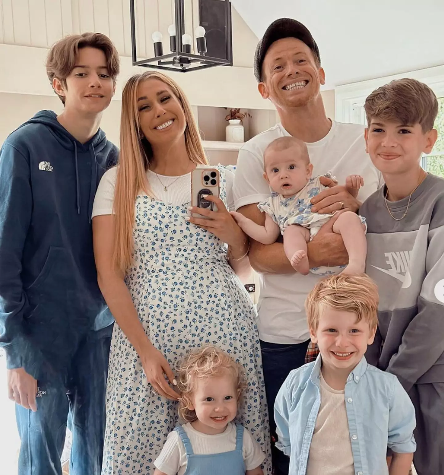 Stacey Solomon is a mum of five.