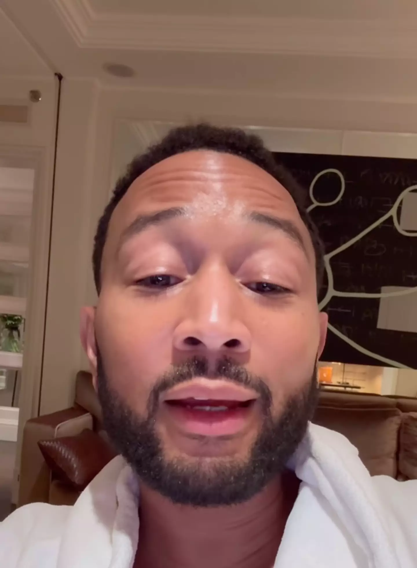 The singer defended the Haitian immigrants against Trump's extremely xenophobic rhetoric (Instagram/@johnlegend)