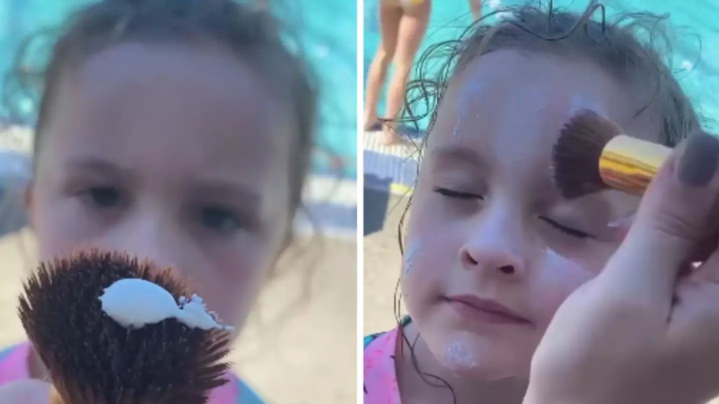 People Are Obsessed With Mum's 'Genius' Suncream Hack For Kids