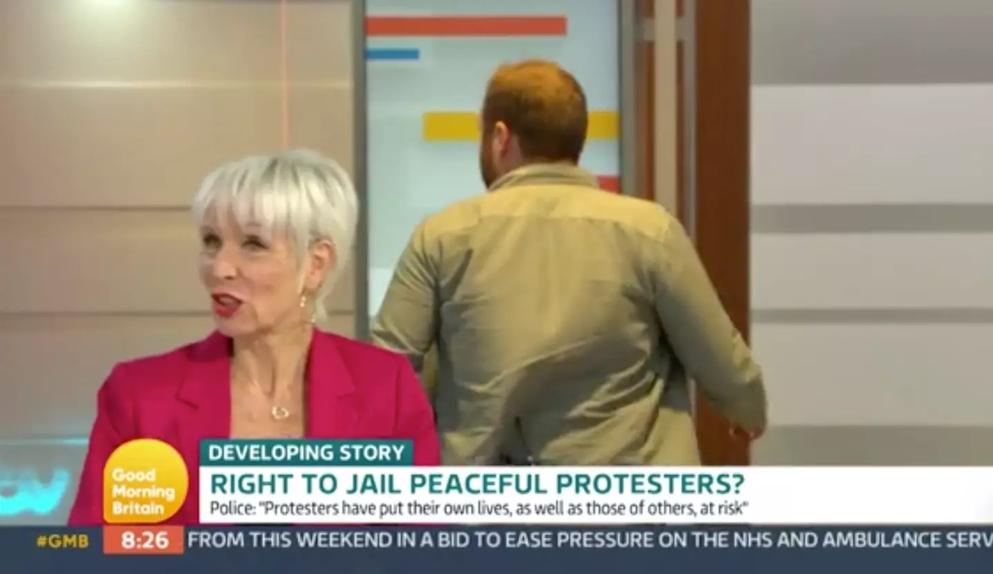 Liam Norton clashed with the Good Morning Britain hosts on Wednesday (