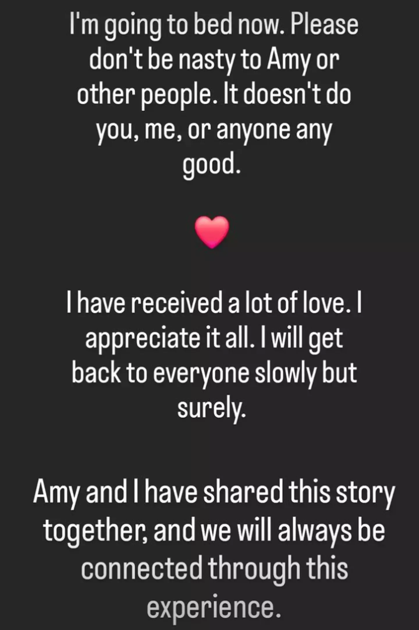 Luke shared a plea with his followers (Instagram/@lukedebono1)