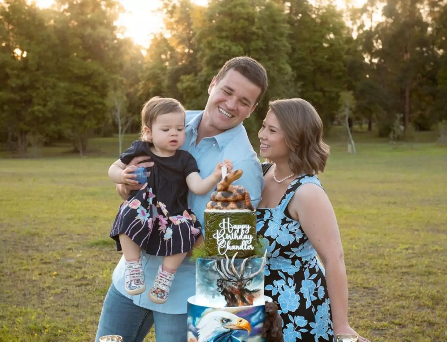 The conservationist shares her daughter with husband Chandler Powell.