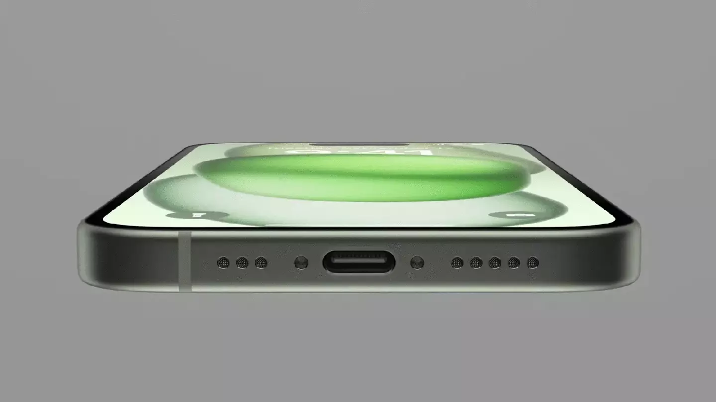 The iPhone 15 will have a USB-C port.