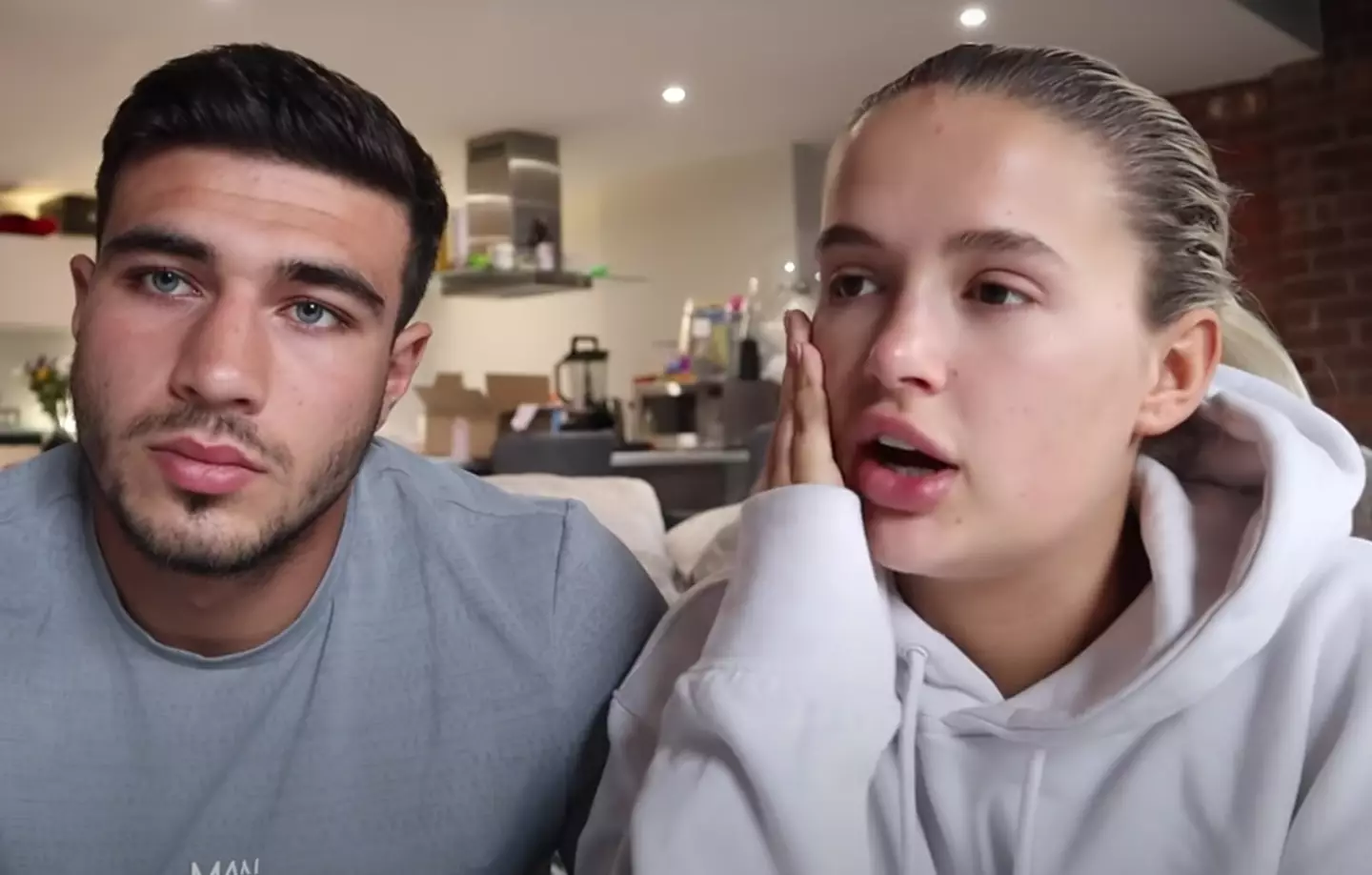 Molly and Tommy addressed the dog's death in a vlog (