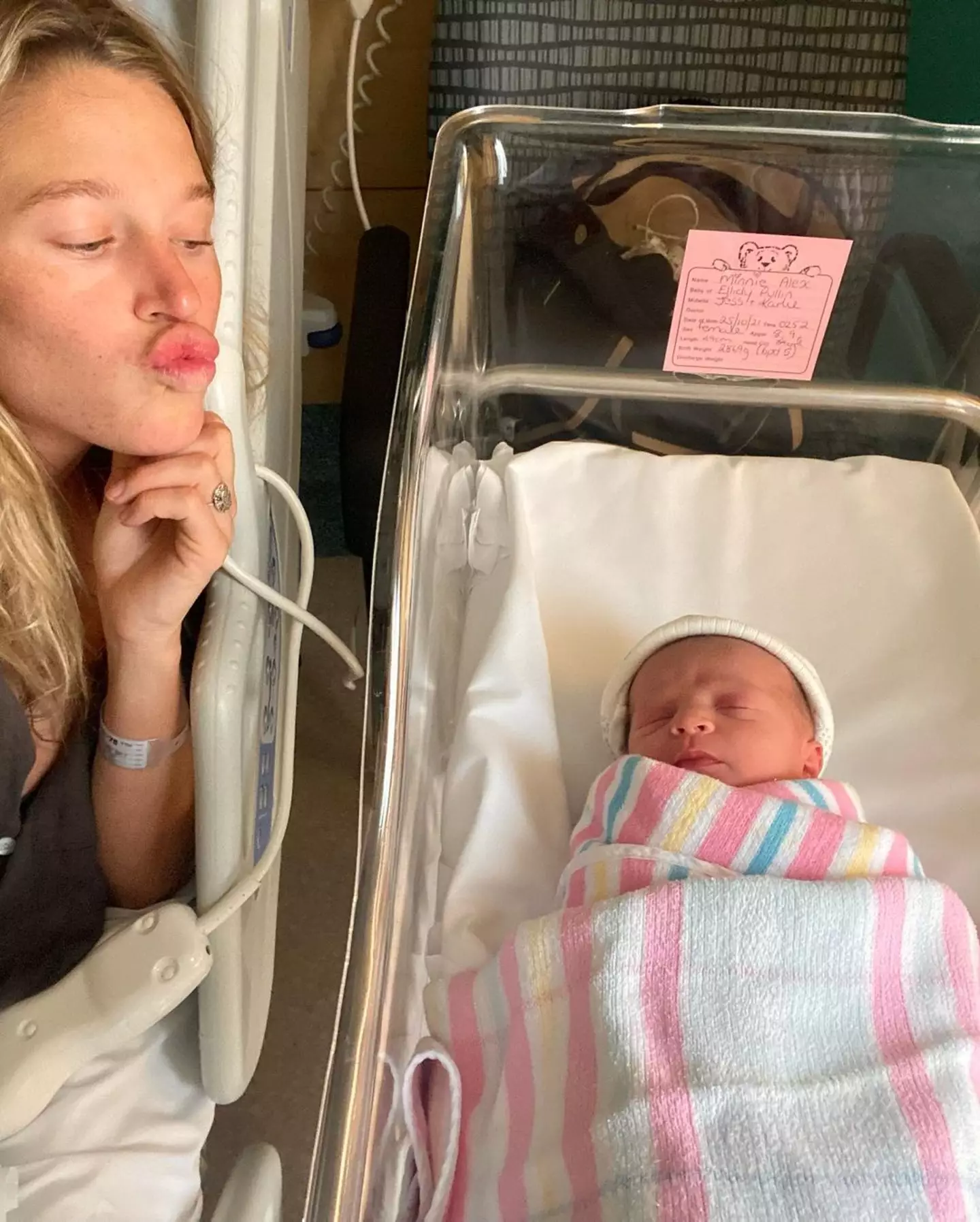 Ellidy's 'miracle' baby (Instagram/@ellidy_)