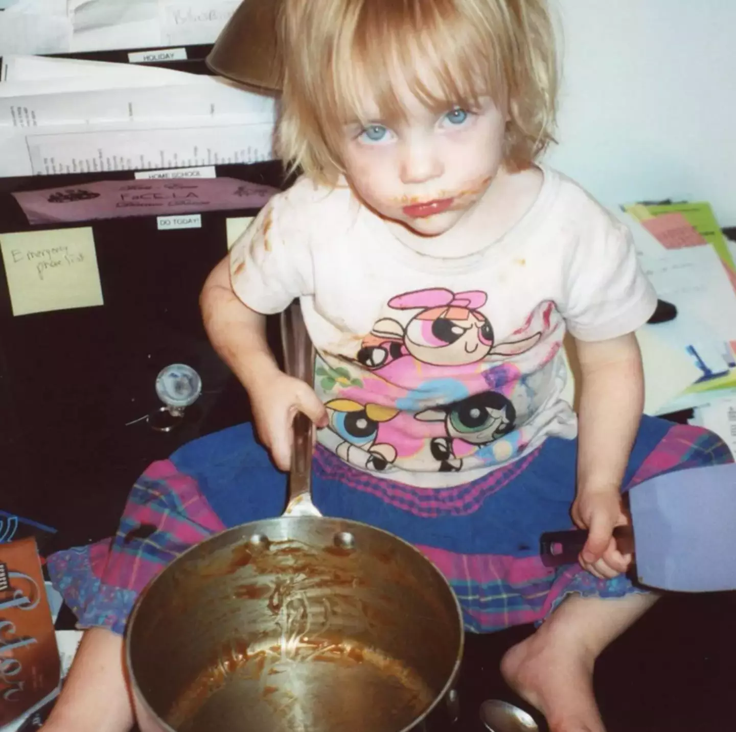 Can you guess who this little grew up to be? (Instagram)