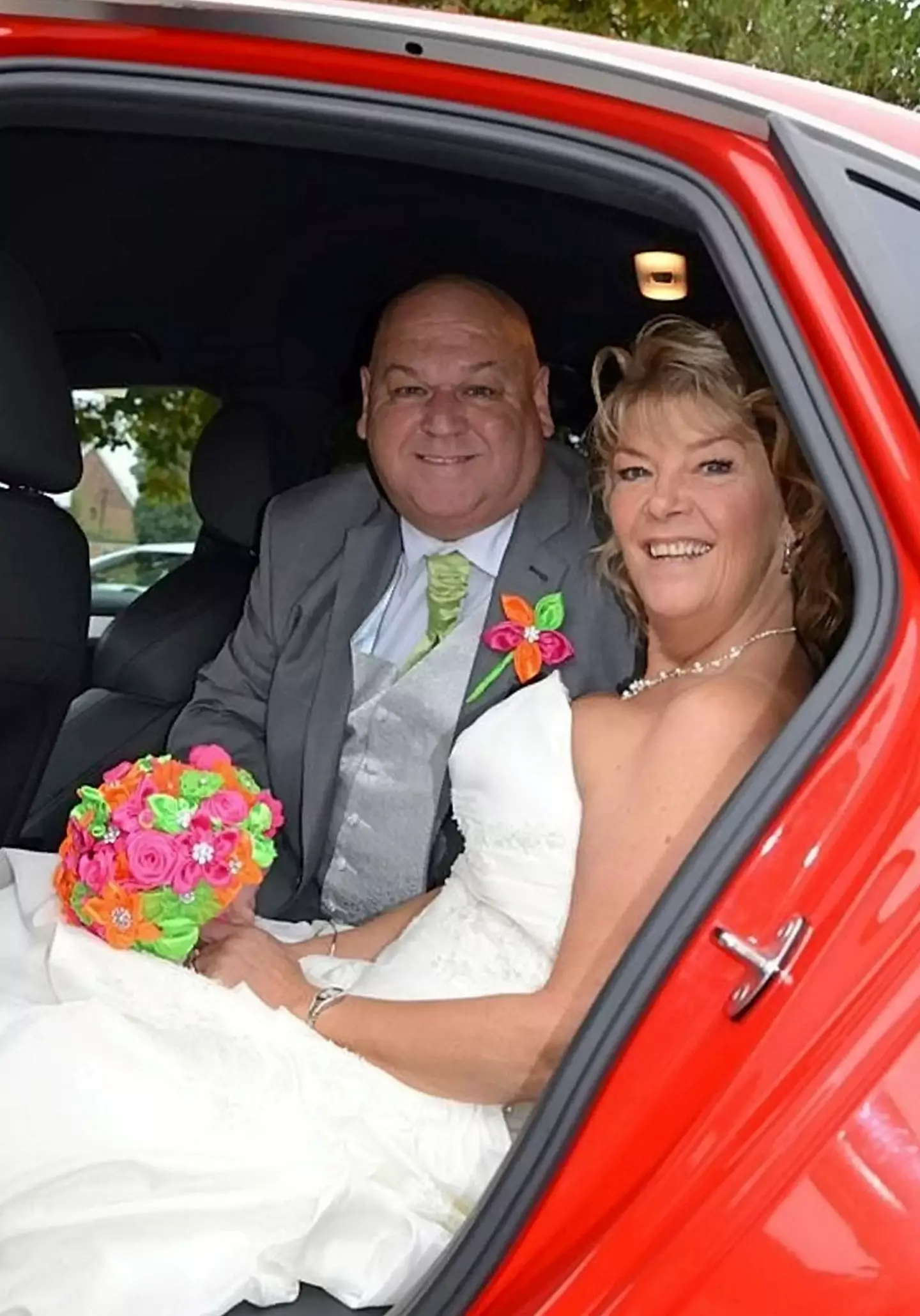 Kim's husband Steve is now her primary caregiver.