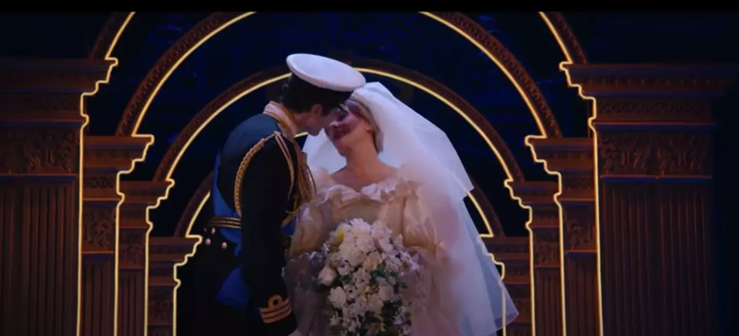 Diana's wedding will be shown in the musical (