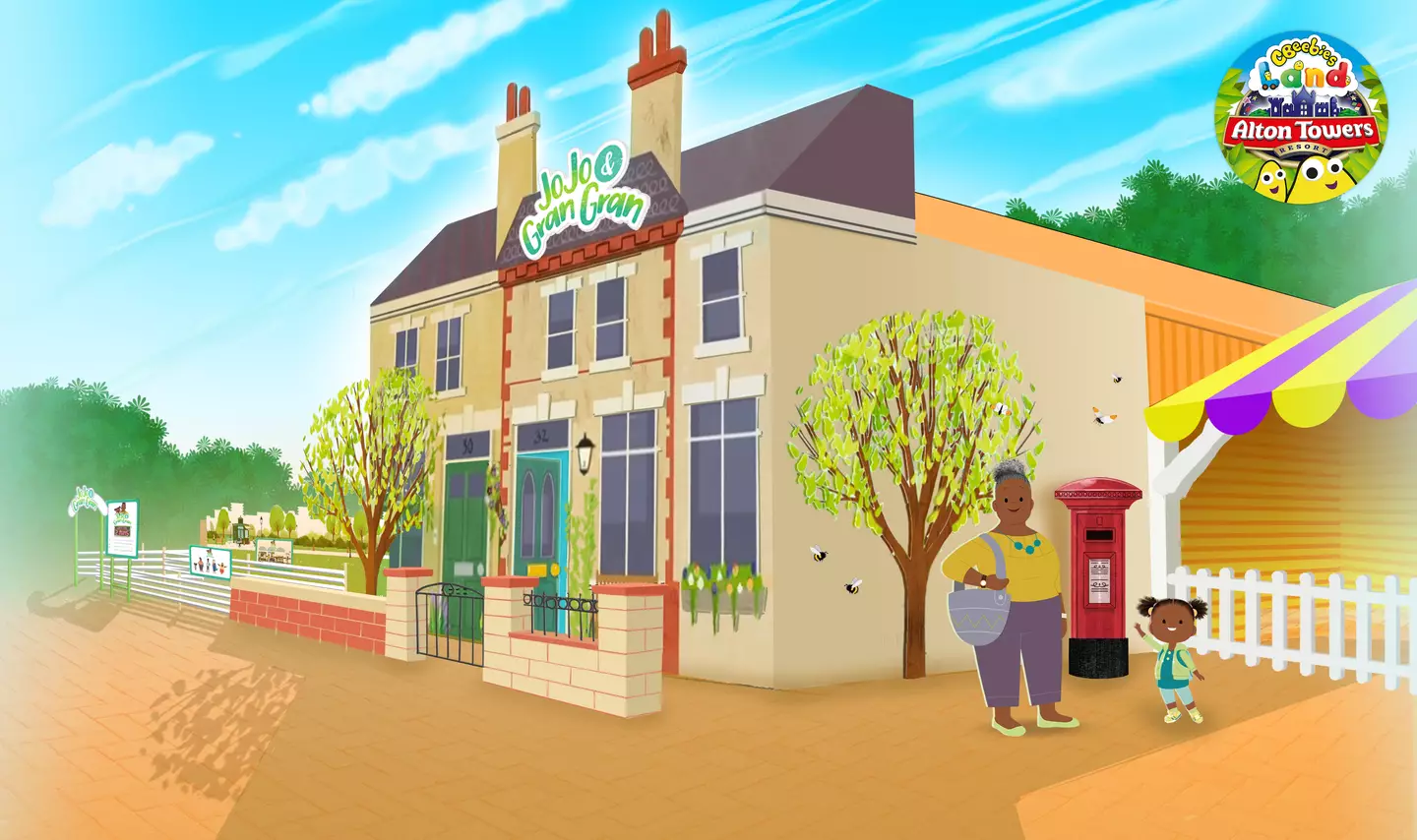 Kids can visit Jo Jo & Gran Gran's house at Alton Towers (