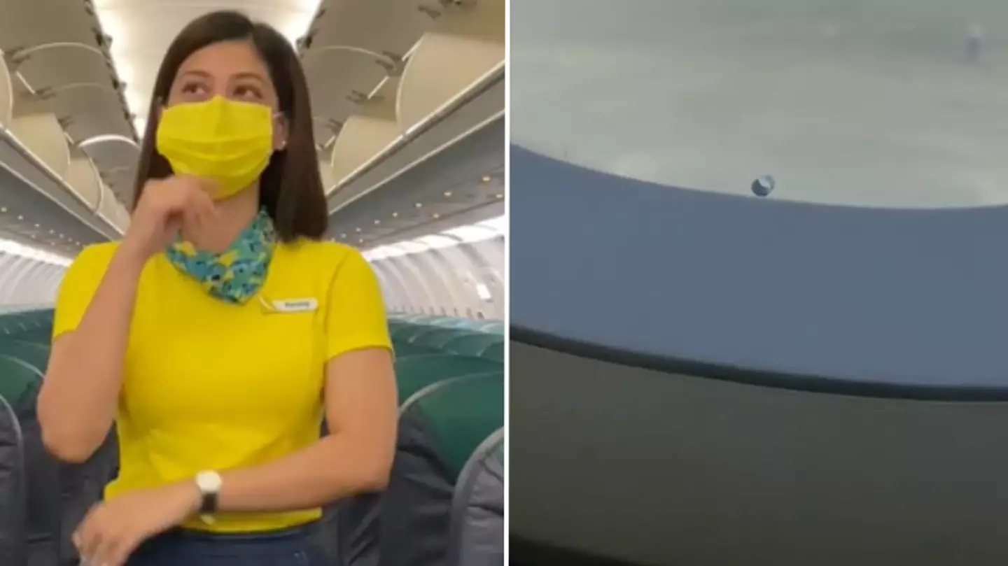 Flight attendant explains mystery detail on plane windows that leaves passengers puzzled