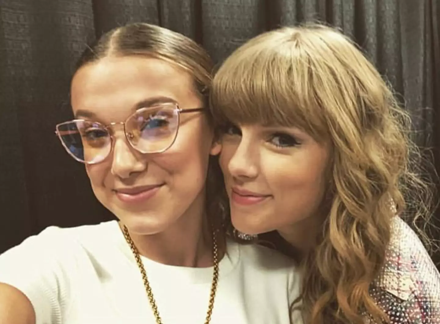 Taylor Swift and Millie Bobby Brown have posed for pictures together in the past.