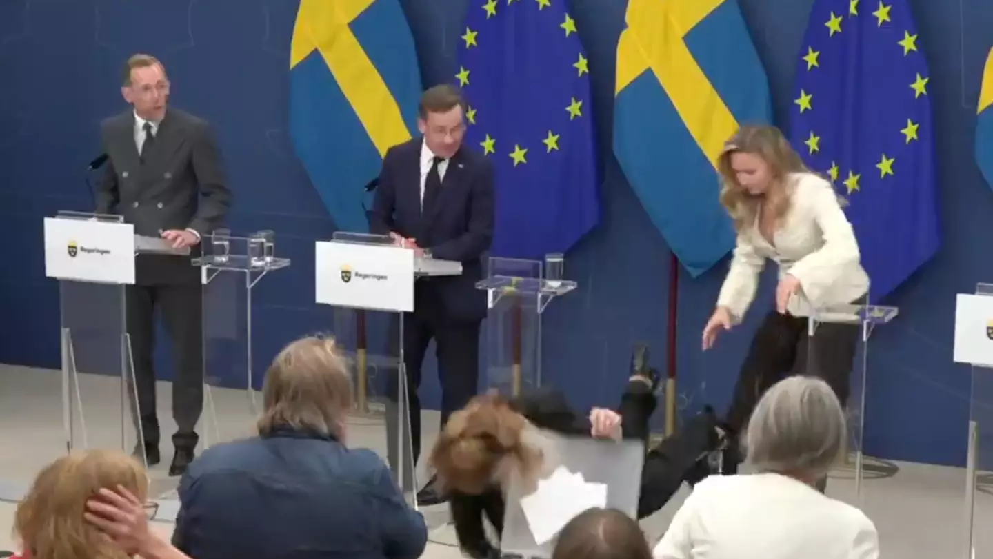 The extent of the politician's injuries are not yet clear (SVT)