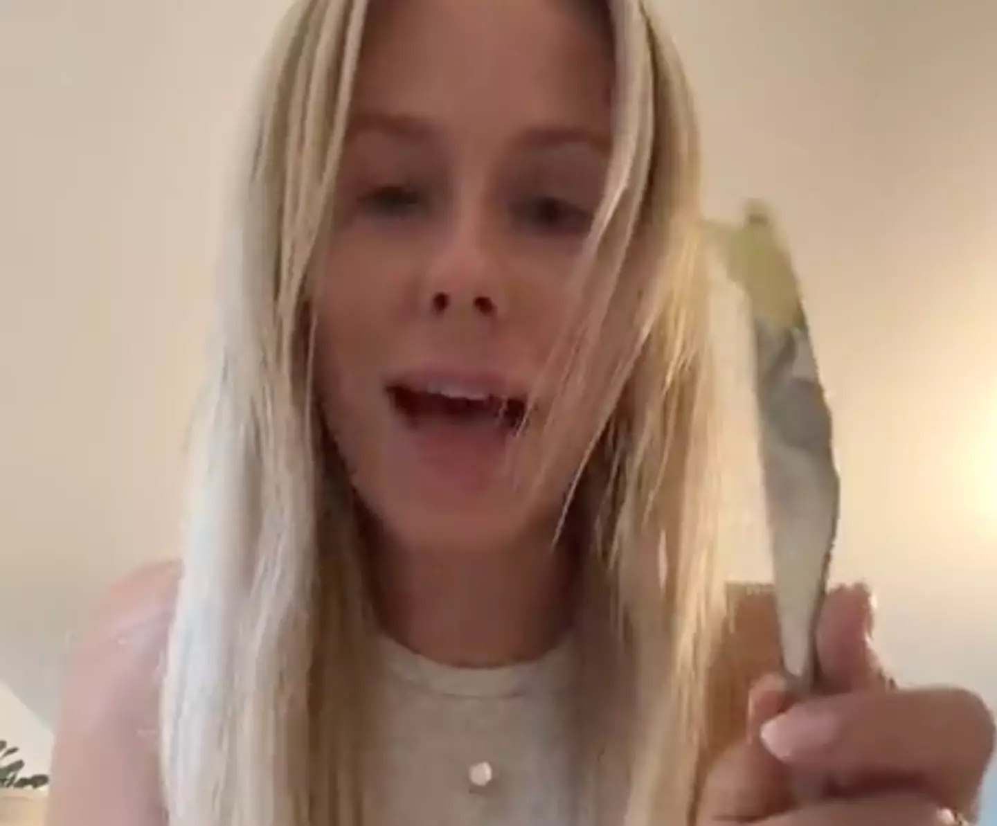 Amanda was baffled over the use of butter.