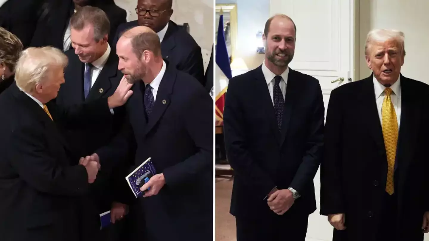 Lip-reader reveals what Prince William said to Donald Trump during rare meeting