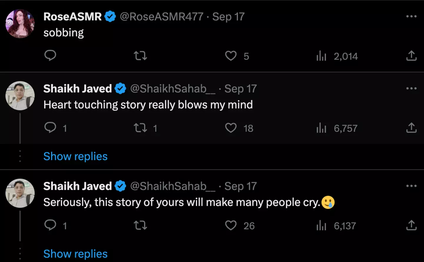 People can't get over the heartwarming story.