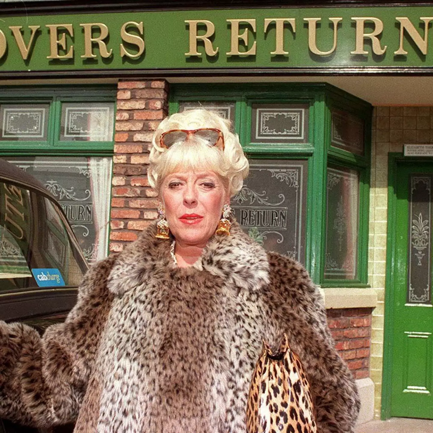 Julie Goodyear as Bet Lynch.