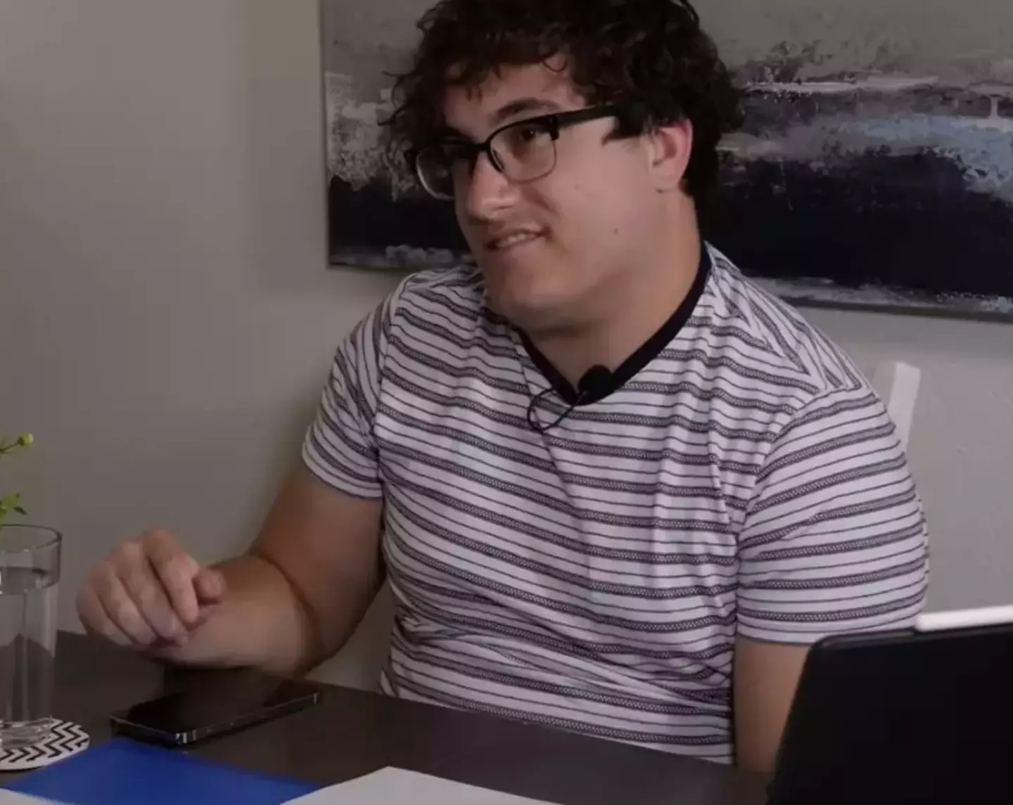 Caleb Hammer tried to offer some financial advice.