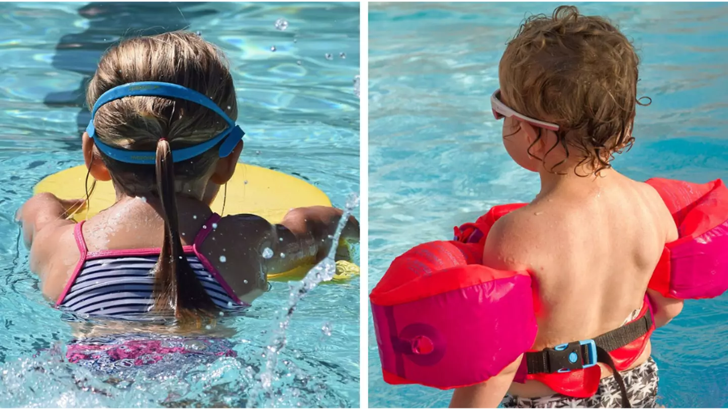 Experts issue warning to parents over dangerous children's arm bands