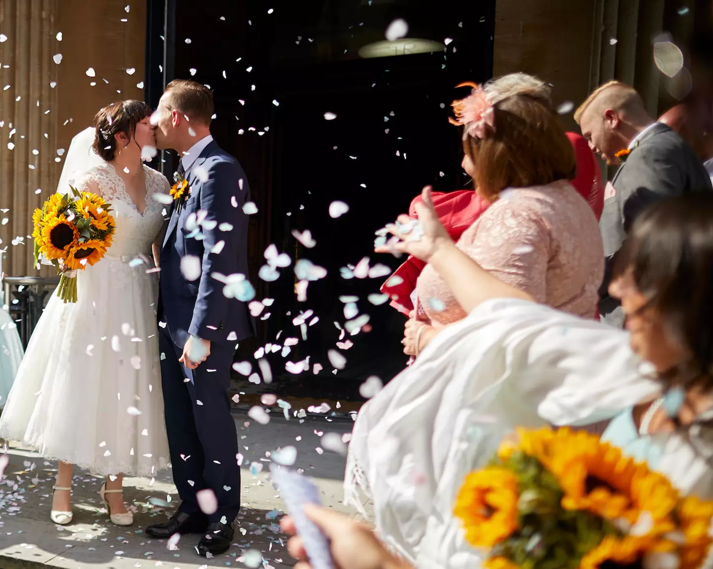 Jen has previously had to help a bride escape the wedding.