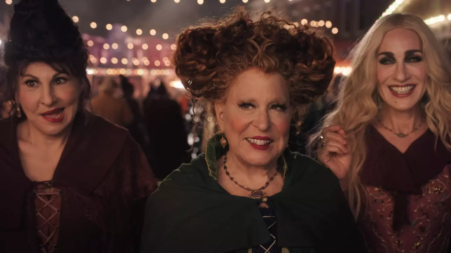 Hocus Pocus 2 sees the return of Bette Midler, Kathy Najimy and Sarah Jessica Parker.