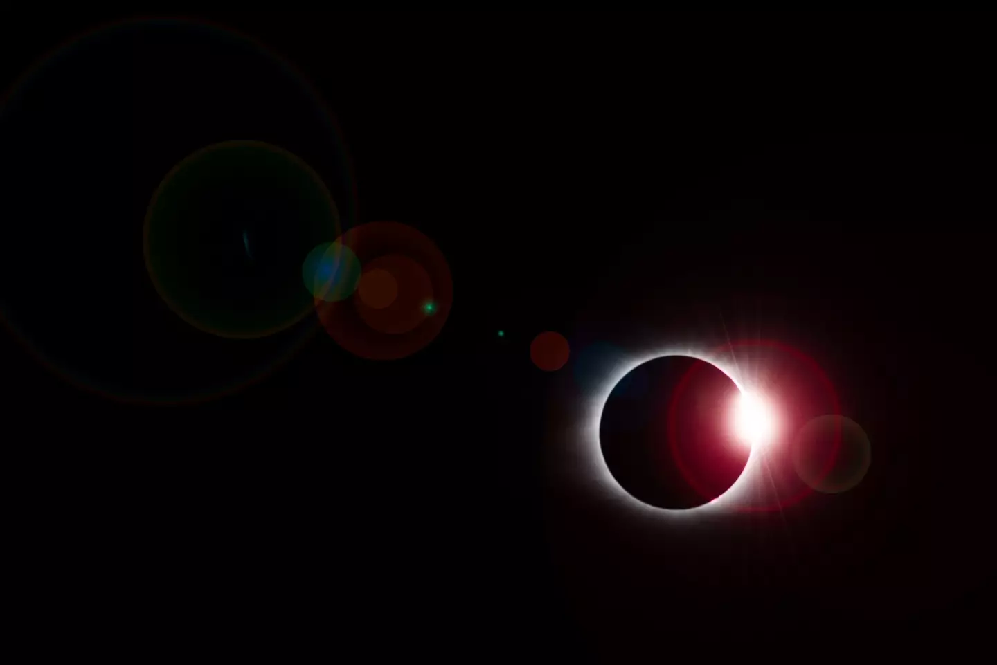 A total eclipse takes place every 18 months or so. Dalton Hamm / Getty Images