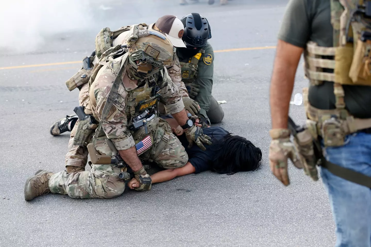 Several protestors have filed lawsuits (OCTAVIO JONES/AFP via Getty Images)