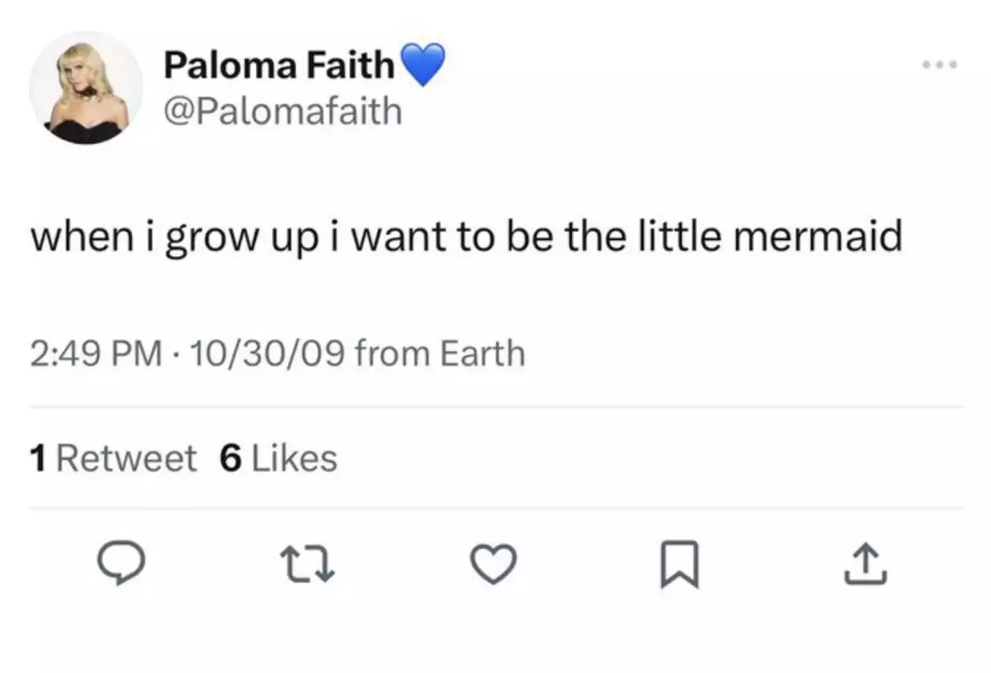 Alas, one of Faith's old tweets came back to bite her in the bum.