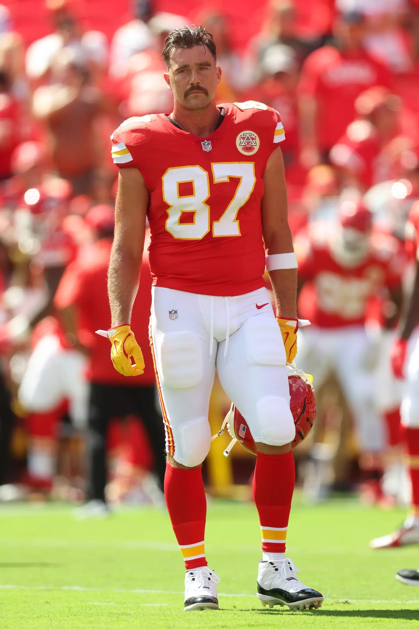 Kelce has the same breakfast before every game (Jamie Squire/Getty Images)