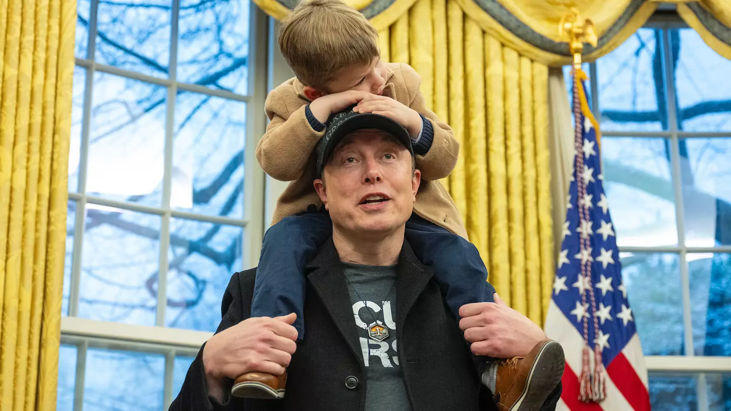 Elon Musk denies 'hostile takeover' of US government in first White House appearance with son