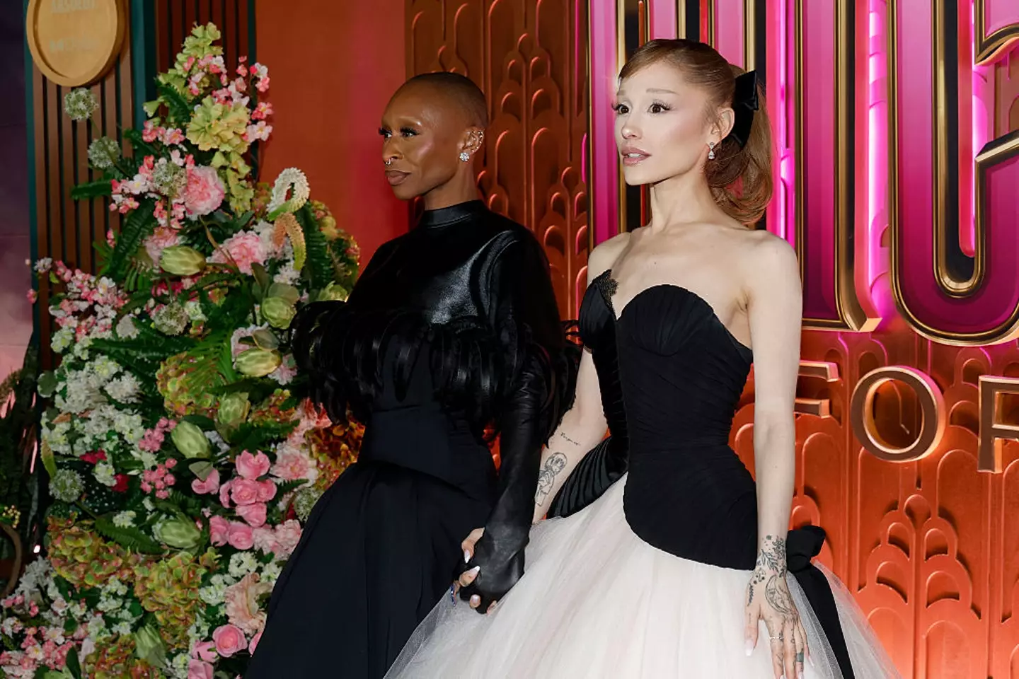 It's been revealed that one of the most emotional scenes was improvised by Ariana and Cynthia (Kevin Mazur/Getty Images)