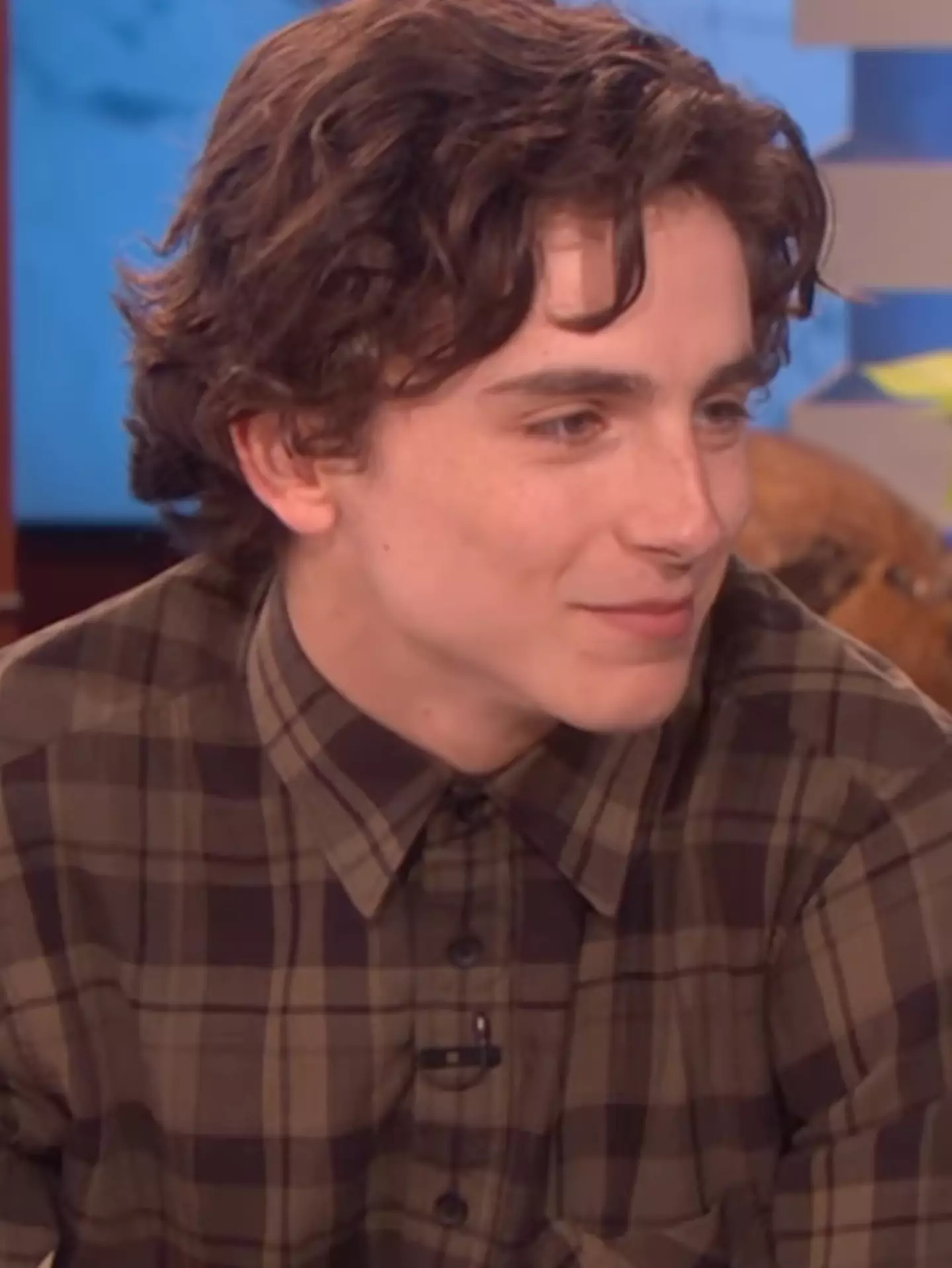 Timothée Chalamet opened up about the awkward anecdote back in 2019 (YouTube/TheEllenShow)
