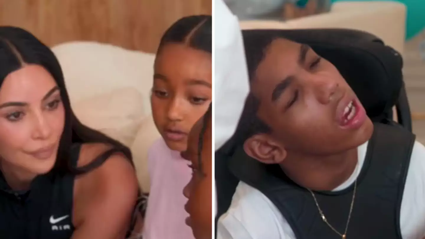 Kim Kardashian sparks backlash after revealing her kids aren’t ‘comfortable’ around disabled family member Amari