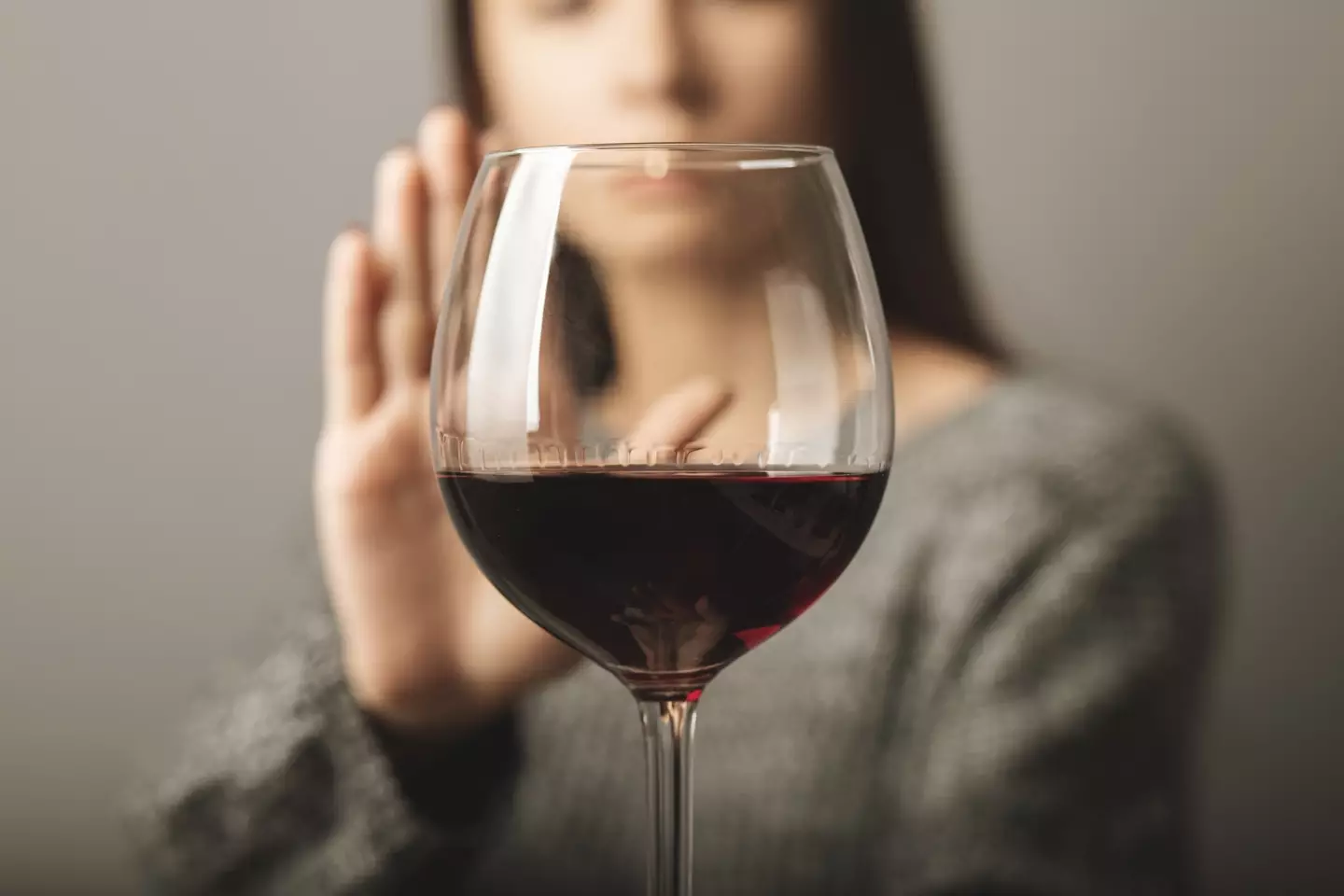 Saying no to alcohol doesn't always mean interrogating other behaviours (Getty)