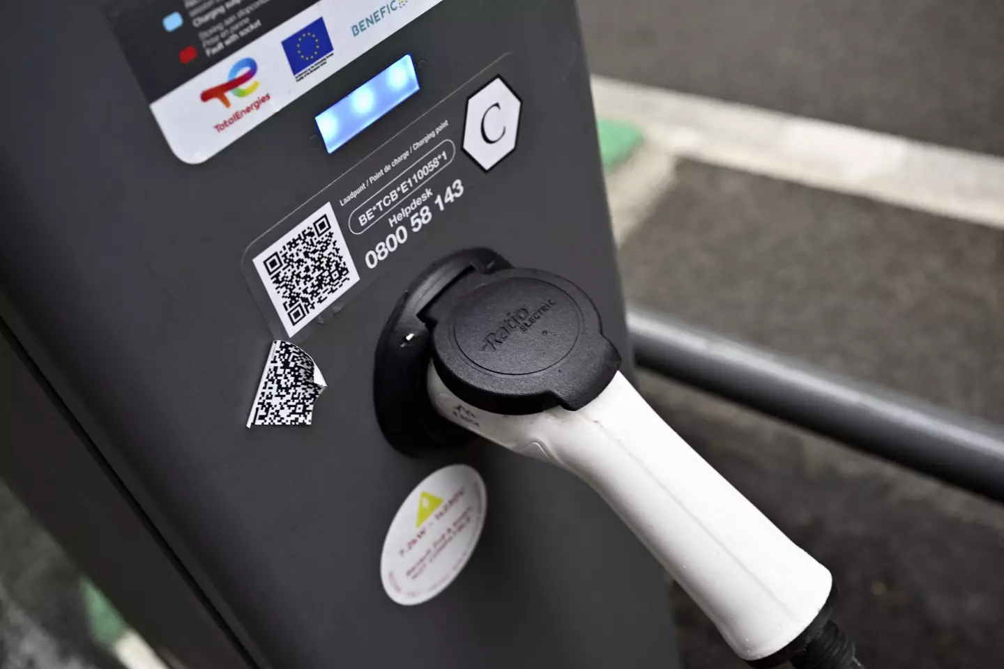 QR codes are here, there and everywhere nowadays (ERIC LALMAND/BELGA MAG/AFP via Getty Images)