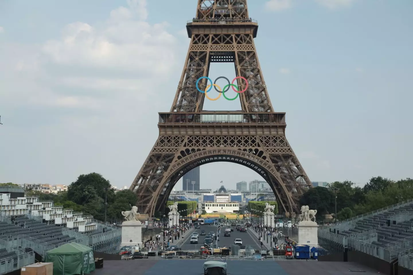 The Paris Olympics are set to take place next month (26 July). (Mohamad Salaheldin Abdelg Alsayed/Anadolu via Getty Images)