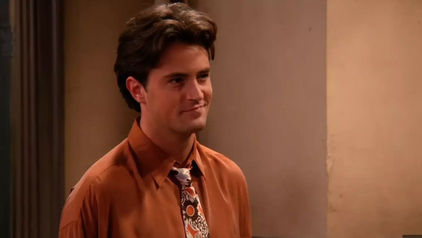 Perry is famed for his role as Chandler Bing on Friends (NBC)