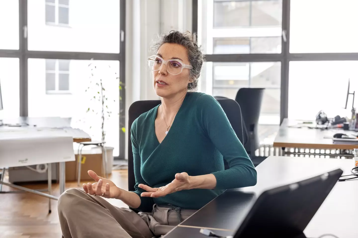 Talking to yourself might make you smart (Getty Stock Images)