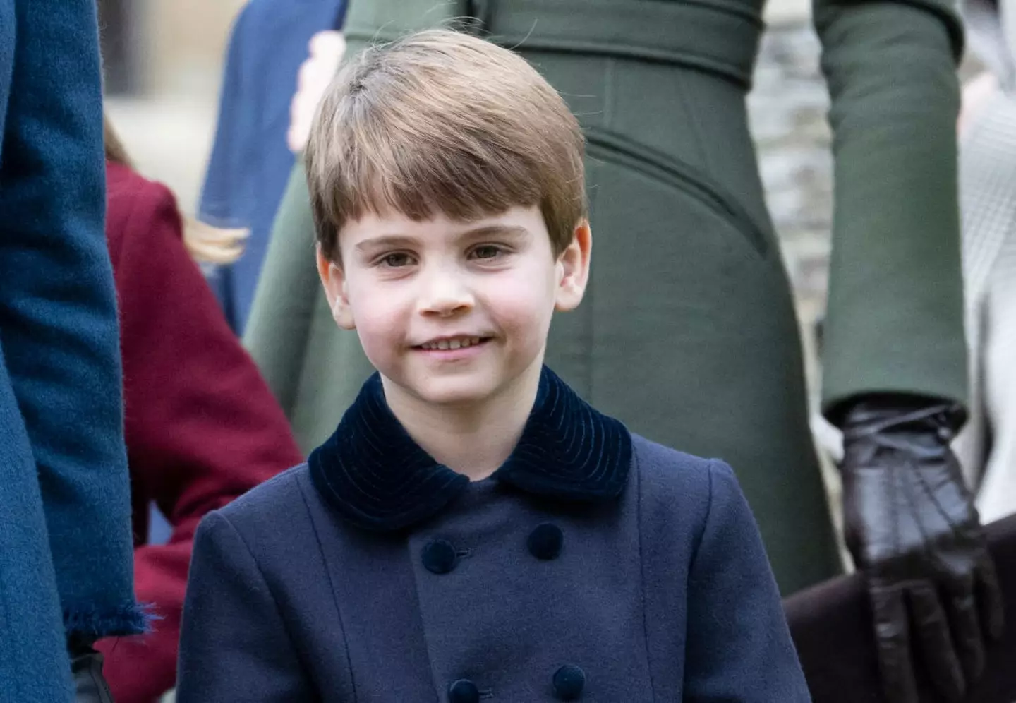Prince Williams also has ‘Louis’ in his name. (Mark Cuthbert/UK Press via Getty Images)