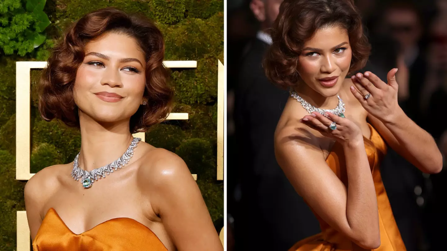 Zendaya fans have major Tom Holland theory after spotting one thing at Golden Globes
