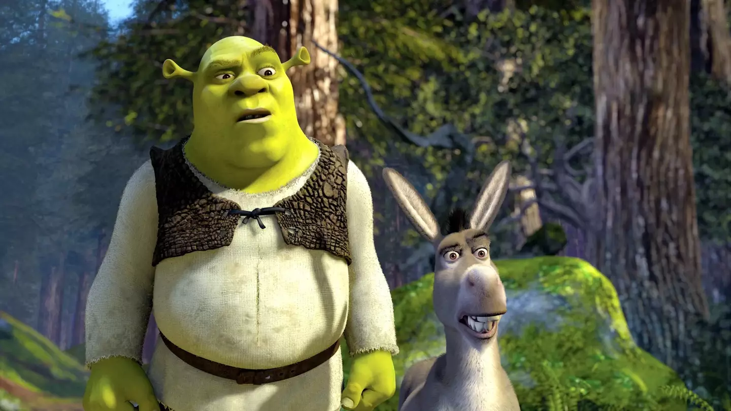 Shrek and Donkey's original look (Universal)