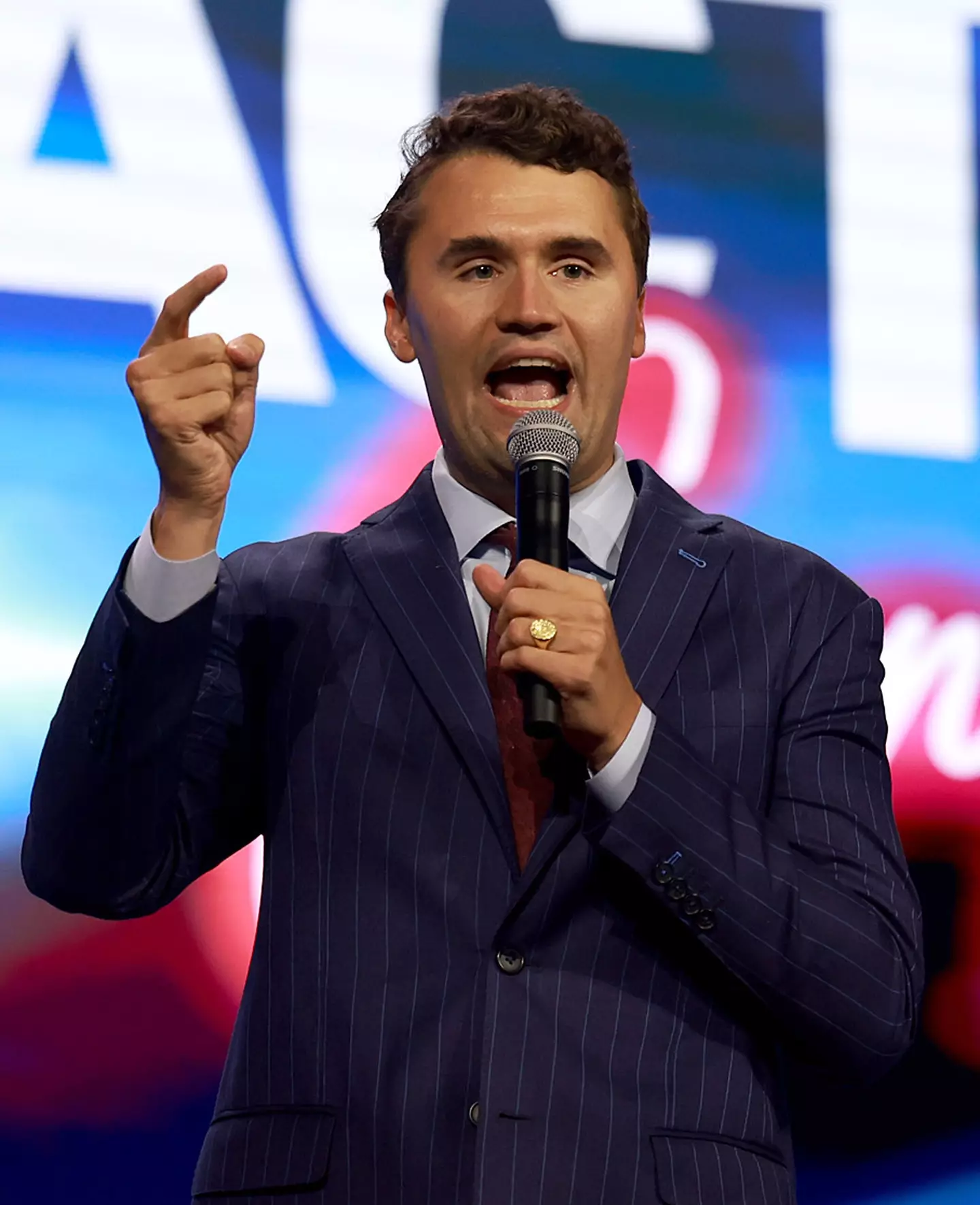 Charlie Kirk is set to feature in a new episode of South Park (Joe Raedle/Getty Images)
