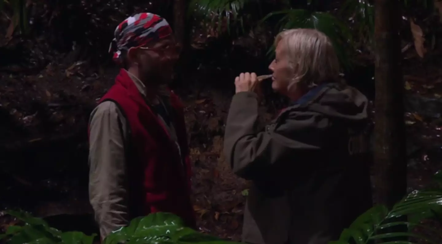 Dean McCullough confided in Jane Moore about his contraband tea bags. (ITV)