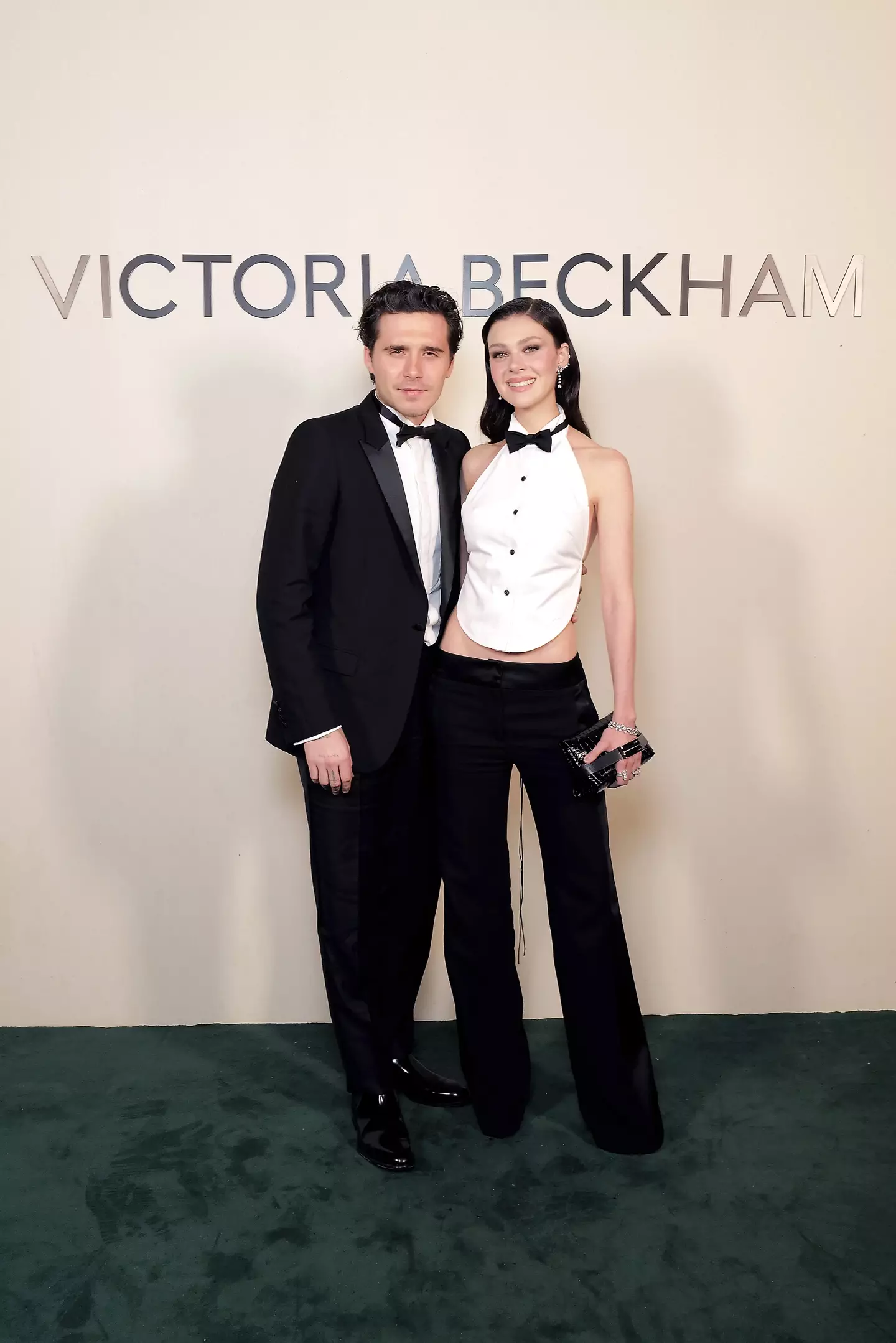 Nicola and Brooklyn attended one of Victoria's fashion shows in September 2024 (Photo by Darren Gerrish/WireImage for Victoria Beckham)