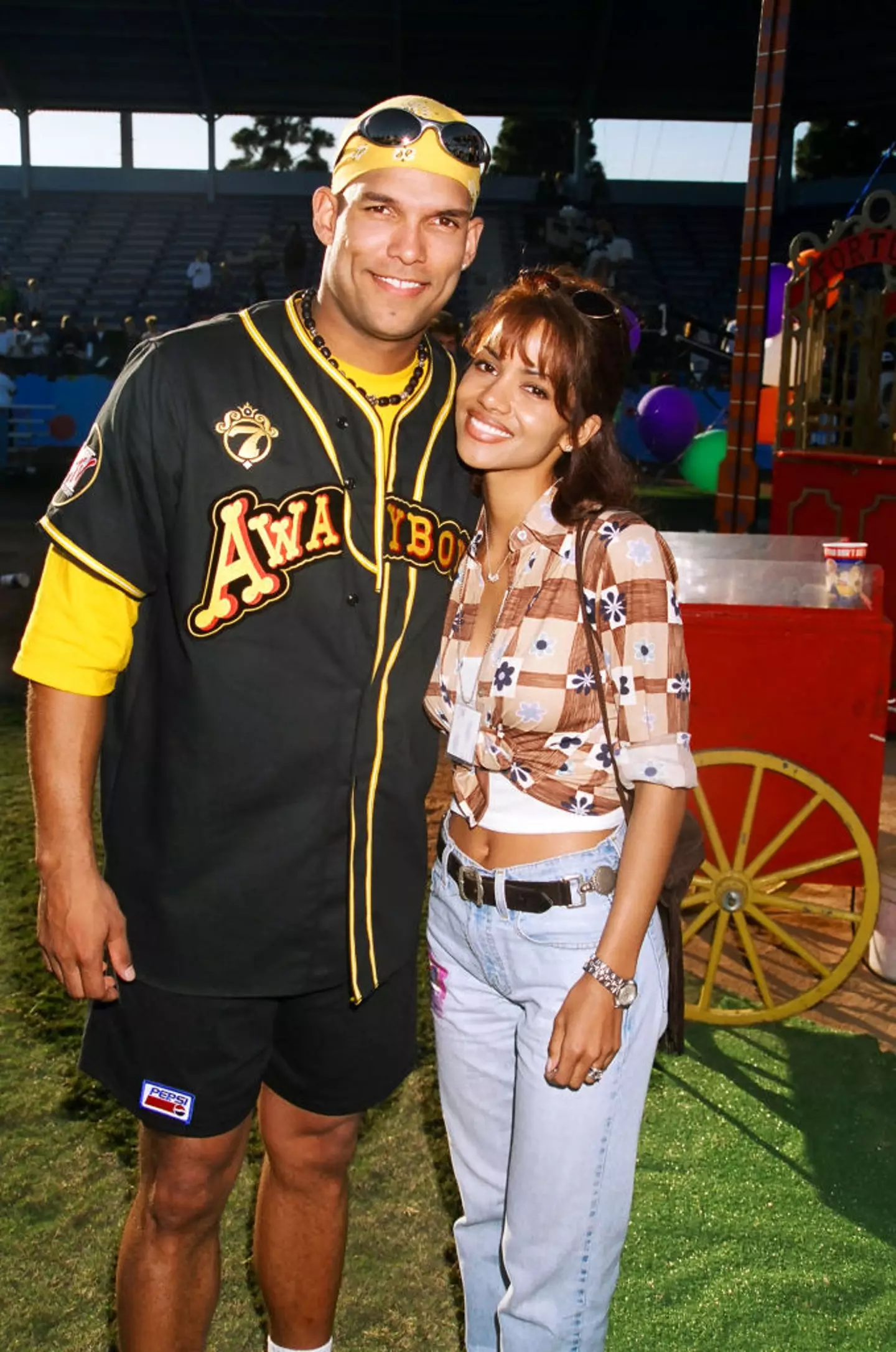 Halle Berry's ex-husband David Justice is facing backlash online for his recent comments about the actress (Jeff Kravitz/Getty Images)