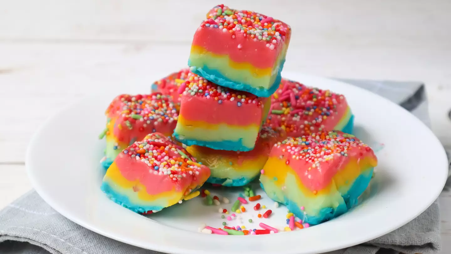 Tyla Bakes: People Are Making This Super Easy Rainbow Fudge